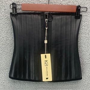 Killreal Sports Corset Women’s Size XS Black Athletic Waist Trainer NWT Workout‎